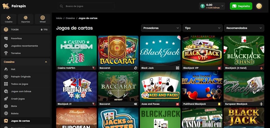 poker no site