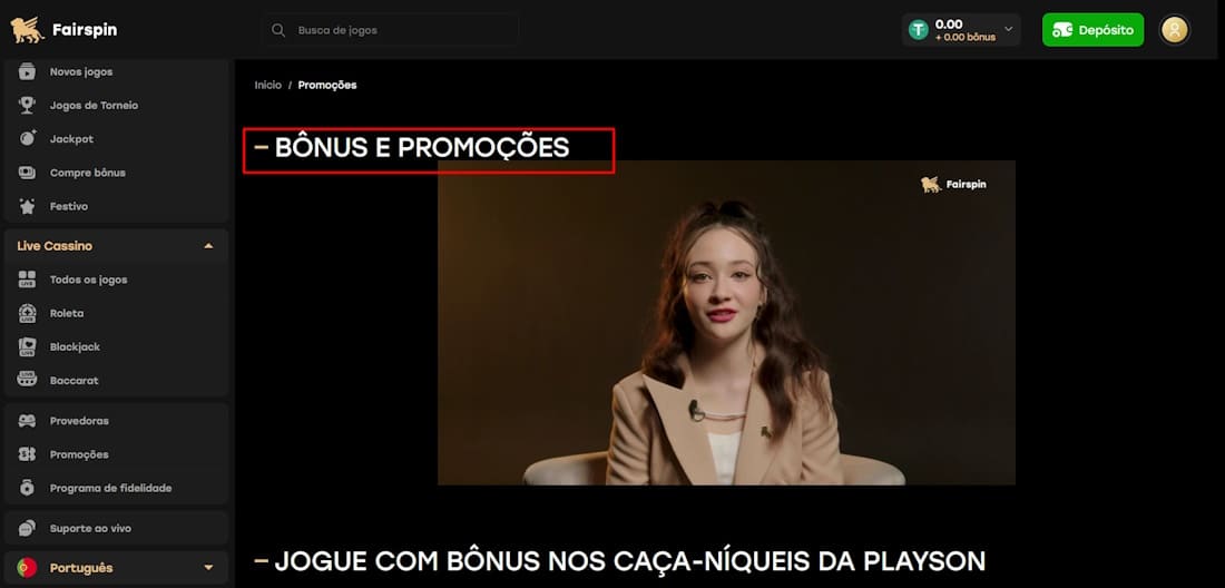 promoções especiais